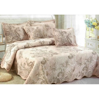 Set Cuvertura pentru pat dublu ,matlasata 5 piese,bumbac,230x250 est27 Set Cuvertura pentru pat dublu ,matlasata 5 piese,bumbac,230x250 est27