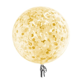 Balon confetti, ProCart, latex transparent, diametru 18 inch, accesoriu petrecere, rotund, transparent Balon confetti, ProCart, latex transparent, diametru 18 inch, accesoriu petrecere, rotund, transparent