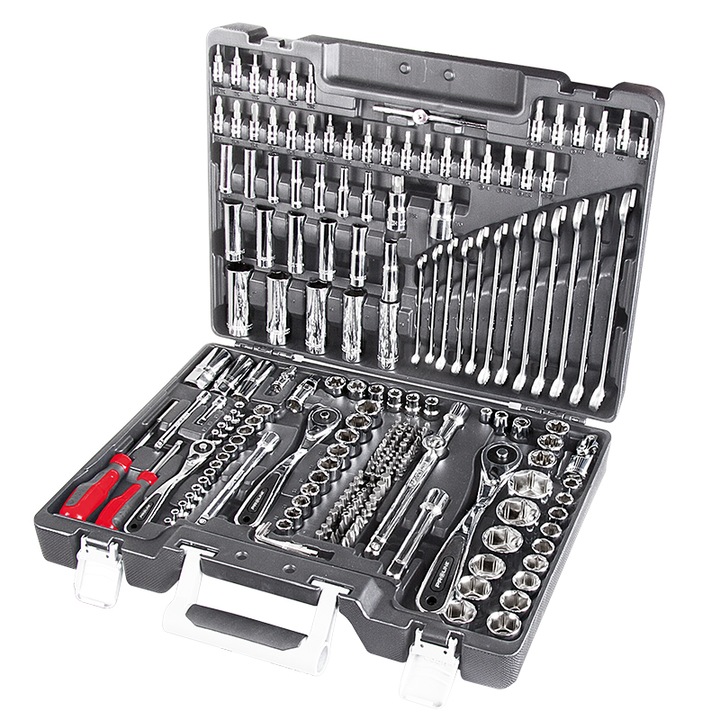 Trusa Tubulare Si Chei Combinate 3.5-32mm/8-19mm- 217p