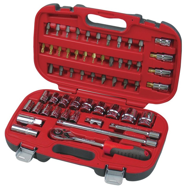 Trusa tubulare Proline, 1/2", 8 - 32 mm, 56 piese/set