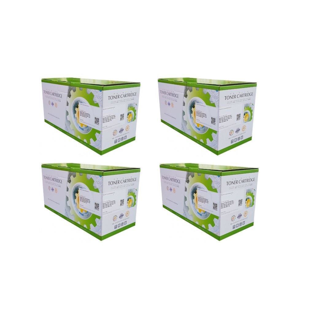 Pachet cartuse Lexmark C540H2KG negru C540H2CG cyan C540H2MG magenta C540H2YG galben compatibil SCC 8500 pagini