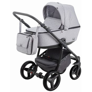 Carucior copii 3 in 1 Reggio Adamex Grey Dots Y3 Carucior copii 3 in 1 Reggio Adamex Grey Dots Y3