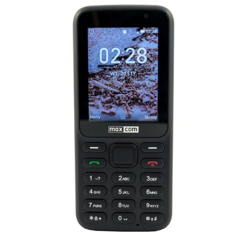Telefon mobil MaxCom Classic MK241, 4G, Black Telefon mobil MaxCom Classic MK241, 4G, Black