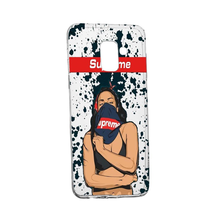 Силиконов калъф, За Samsung Galaxy Galaxy A6 Plus / J8 2018, Supreme Woman, 256