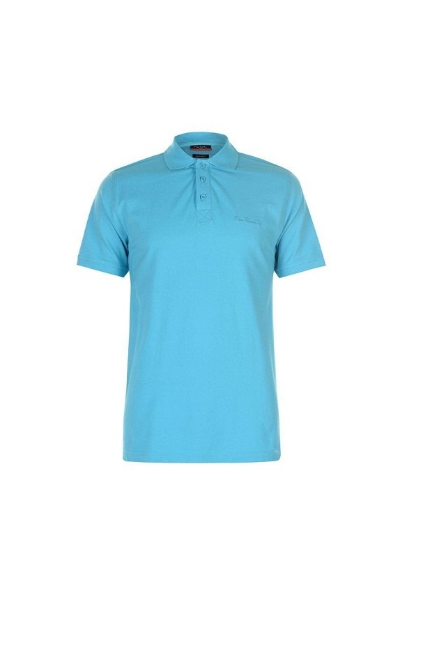 Tricou polo barbati Pierre Cardin, albastru, Albastru aqua