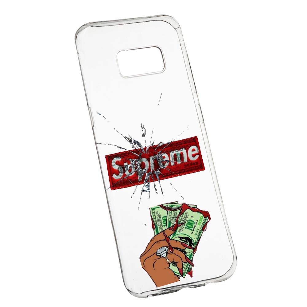 Husa de protectie Supreme, Money pentru Samsung Galaxy S8 Plus, rezistenta la uzura, anti-alunecare, din silicon Premium, 257