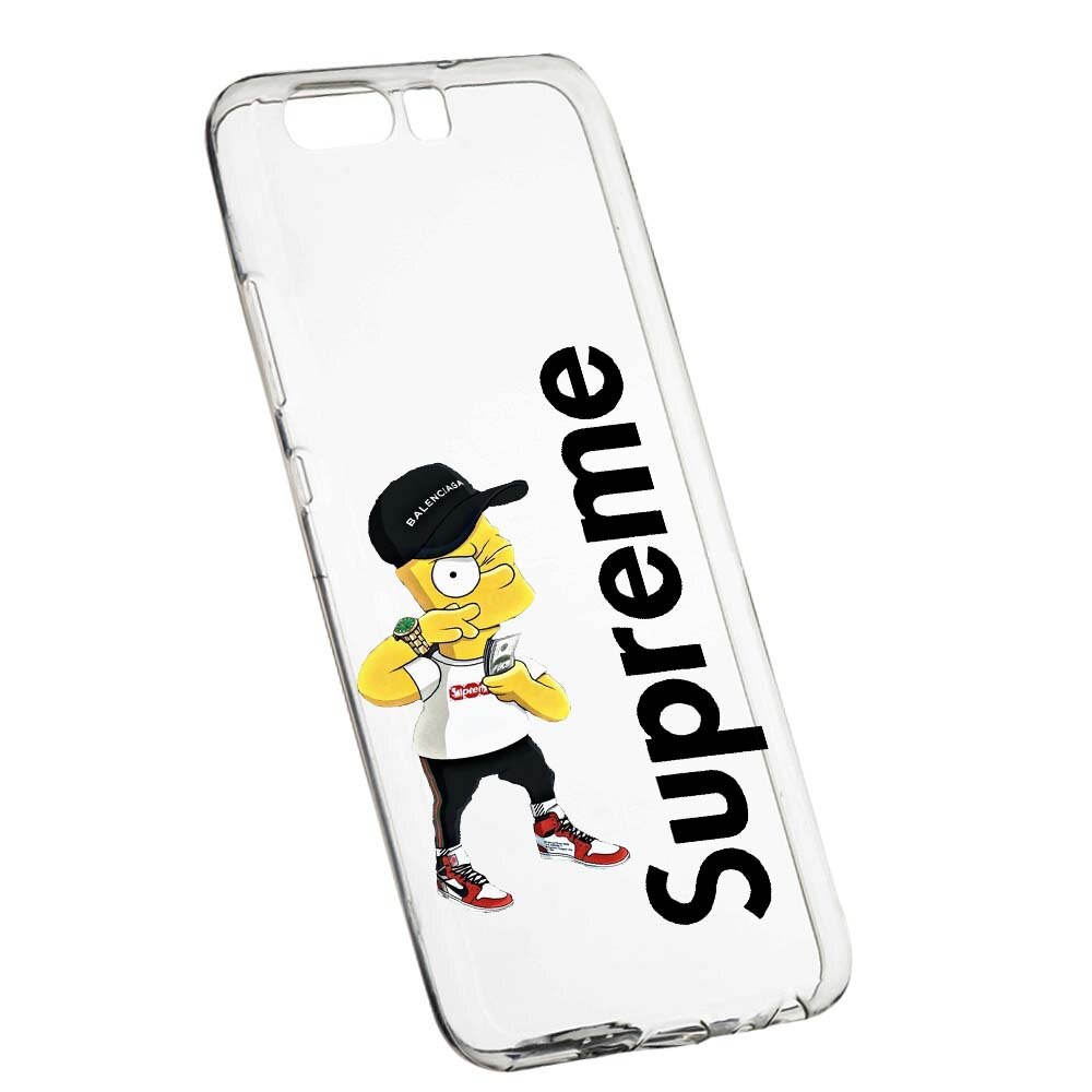 Husa de protectie Supreme, The Simpsons pentru Sony XZ Premium, rezistenta la uzura, anti-alunecare, din silicon Premium, 258