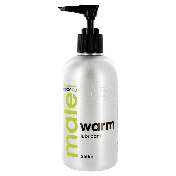 Lubrifiant cu Efect de Incalzire Male 250ml
