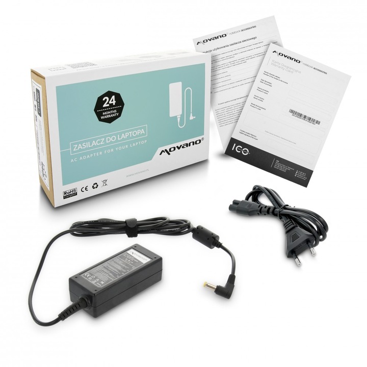 Incarcator movano 19v 2.37a (5.5x1.7) - compatibil acer seria Aspire