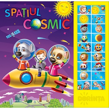 Carte cu sunete - Spatiul cosmic Carte cu sunete - Spatiul cosmic