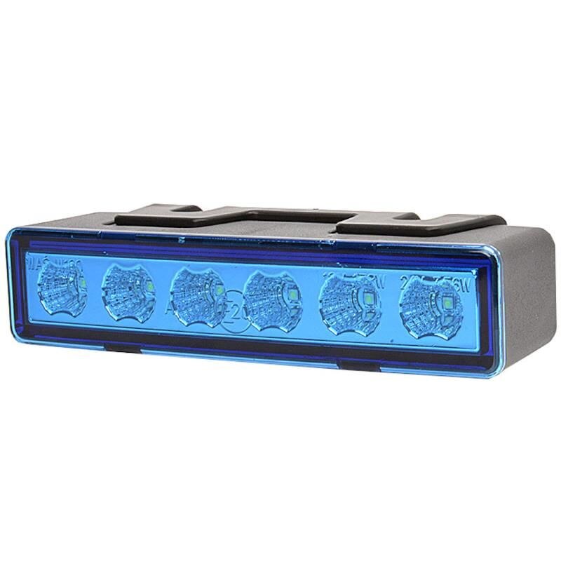 Girofar 12/24V, h32.8 x 146.5, 6 LED-uri, in grila, W117, 899.1 WAS