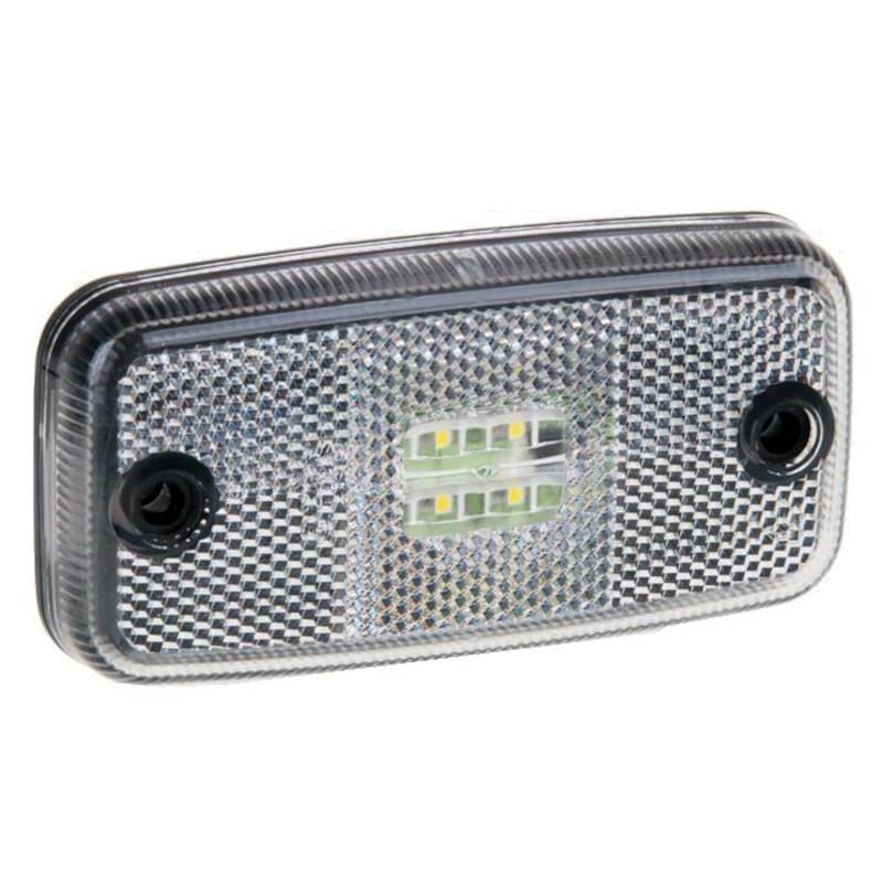 Lampa gabarit 110x54, LED, alba (iveco) FT-019B Fristom