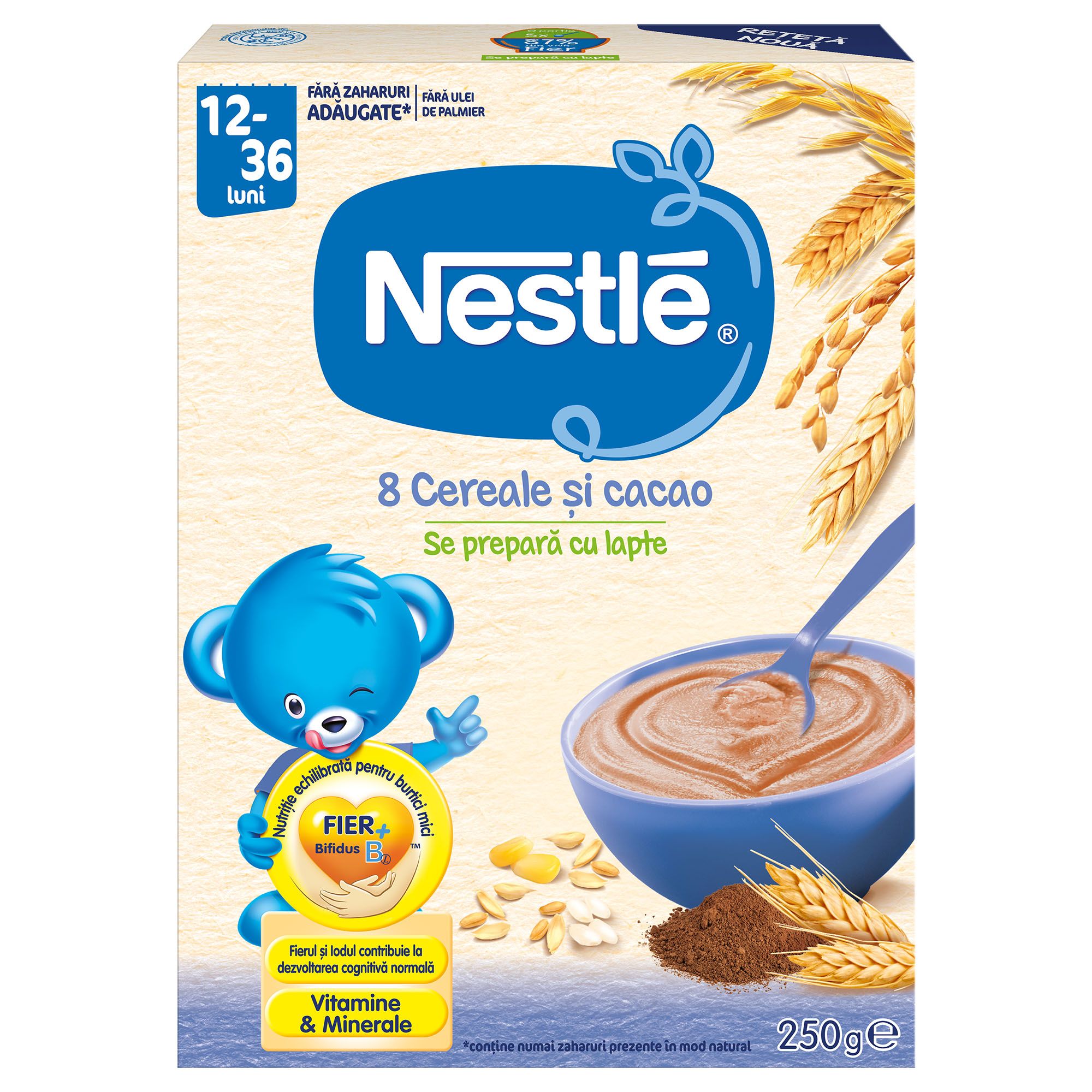 Cereale Nestle 8 Cereale Junior x 250g