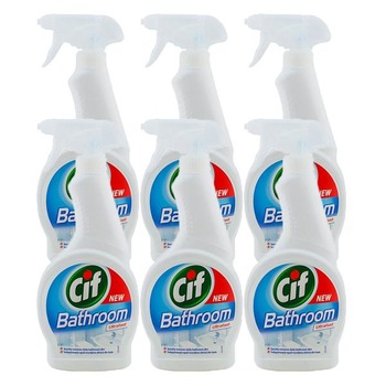 Pachet 6x solutie Cif Bathroom 500 ml Pachet 6x solutie Cif Bathroom 500 ml