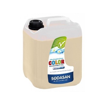 Detergent Bio lichid rufe albe si color lavanda 5 litri Sodasan Detergent Bio lichid rufe albe si color lavanda 5 litri Sodasan