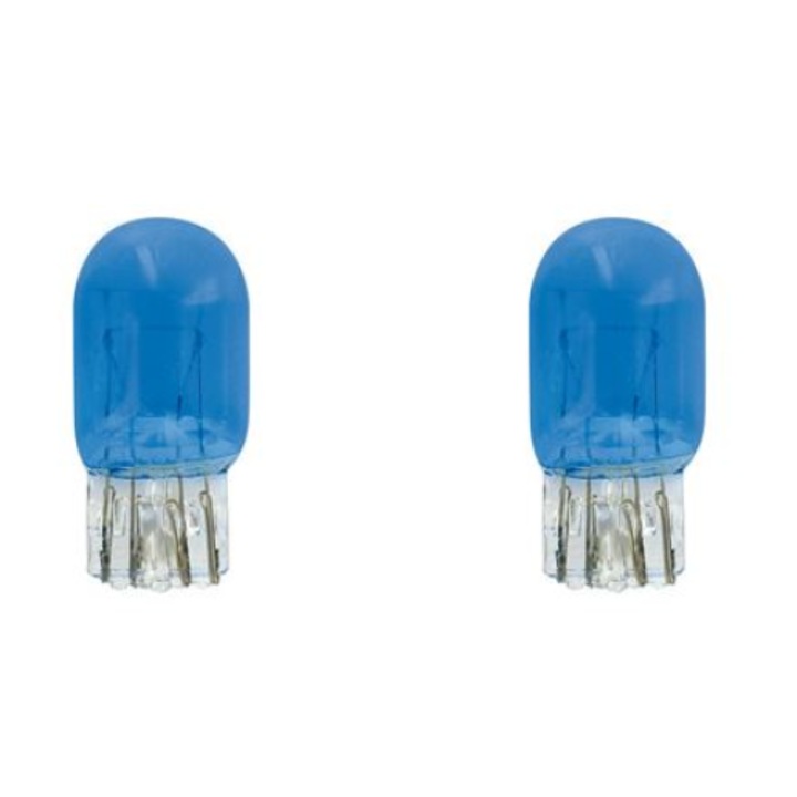 Lampa Blu-Xe W21/5W (W3x16q) izzó, kék színű, pár