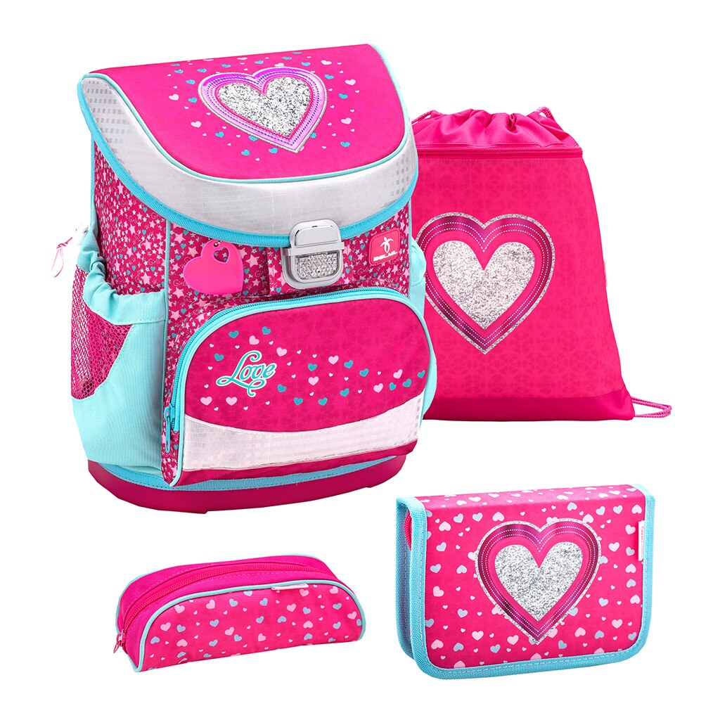 Set, Ghiozdan, Penare, Sac sport, Mini-Fit Heart, Belmil