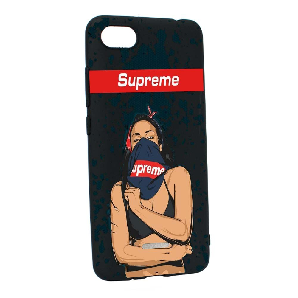 Husa de protectie Supreme, Woman pentru Xiaomi Redmi 6A, rezistenta la uzura, anti-alunecare, din silicon Premium, B256