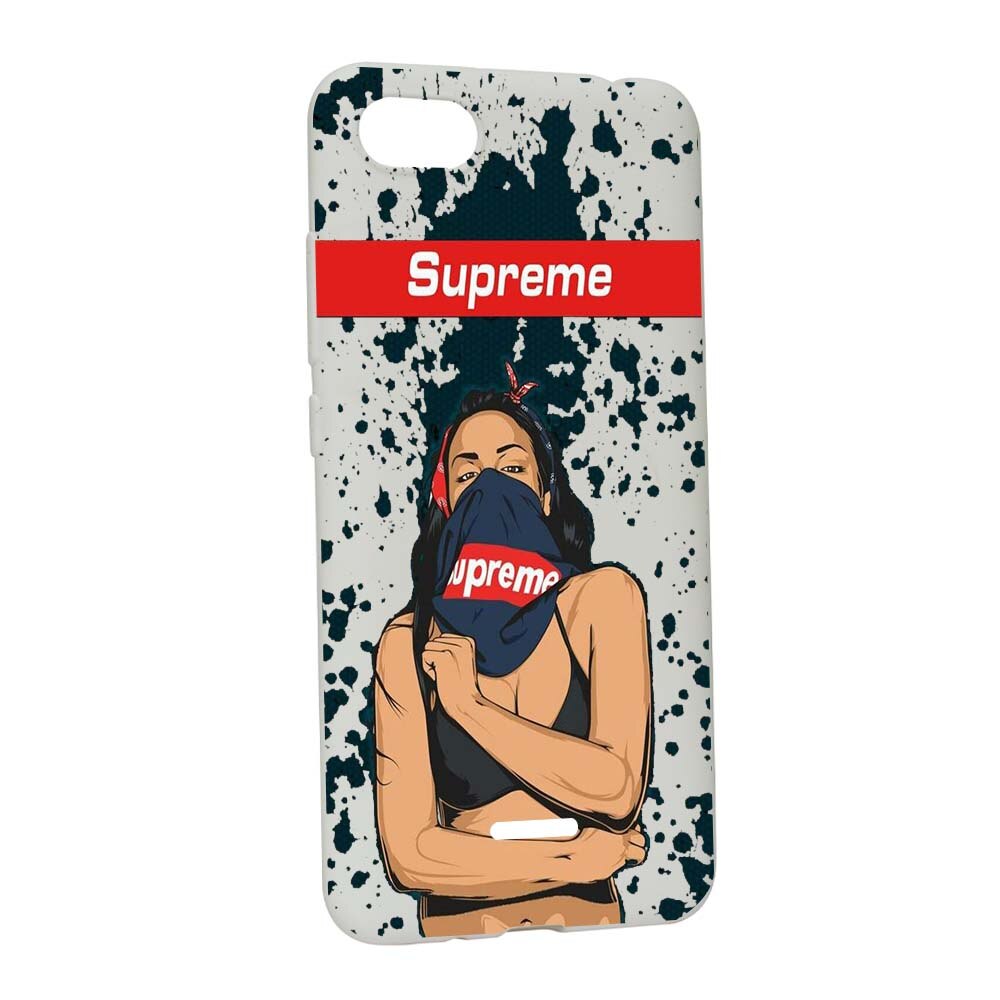 Husa de protectie Supreme, Woman pentru Xiaomi Redmi 6A, rezistenta la uzura, anti-alunecare, din silicon Premium, W256
