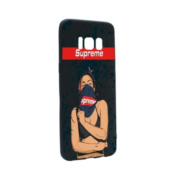 Husa de protectie Supreme, Woman pentru Samsung Galaxy S8 Plus, rezistenta la uzura, anti-alunecare, din silicon Premium, B256 Husa de protectie Supreme, Woman pentru Samsung Galaxy S8 Plus, rezistenta la uzura, anti-alunecare, din silicon Premium, B256