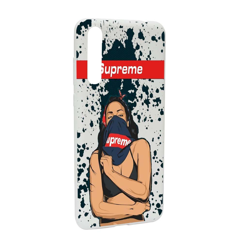 Husa de protectie Supreme, Woman pentru Huawei P20, rezistenta la uzura, anti-alunecare, din silicon Premium, W256