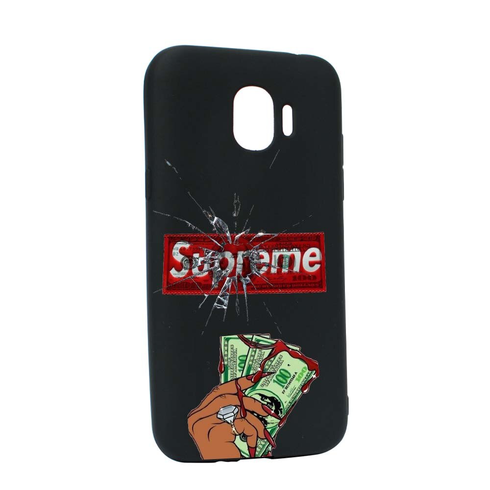 Husa de protectie Supreme, Money pentru Samsung Galaxy J2 Pro 2018 / J2 2018 / Grand Prime Pro, rezistenta la uzura, anti-alunecare, din silicon Premium, B257