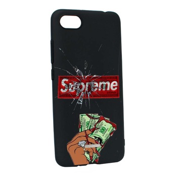 Husa de protectie Supreme, Money pentru Xiaomi Redmi 6A, rezistenta la uzura, anti-alunecare, din silicon Premium, B257 Husa de protectie Supreme, Money pentru Xiaomi Redmi 6A, rezistenta la uzura, anti-alunecare, din silicon Premium, B257