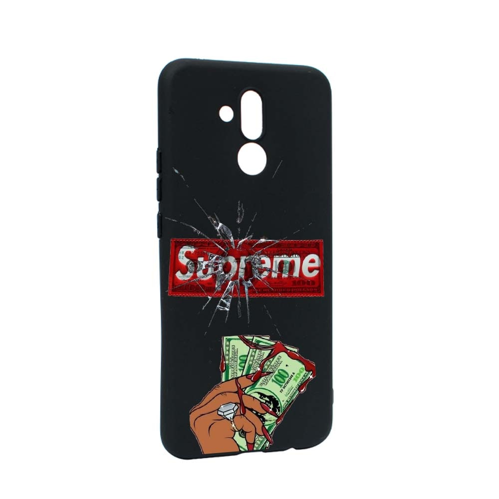Husa de protectie Supreme, Money pentru Huawei Mate 20 Lite, rezistenta la uzura, anti-alunecare, din silicon Premium, B257