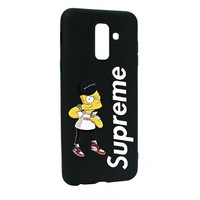 Husa de protectie Supreme, The Simpsons pentru Samsung Galaxy A6 PLUS / Galaxy J8 2018, rezistenta la uzura, anti-alunecare, din silicon Premium, B258