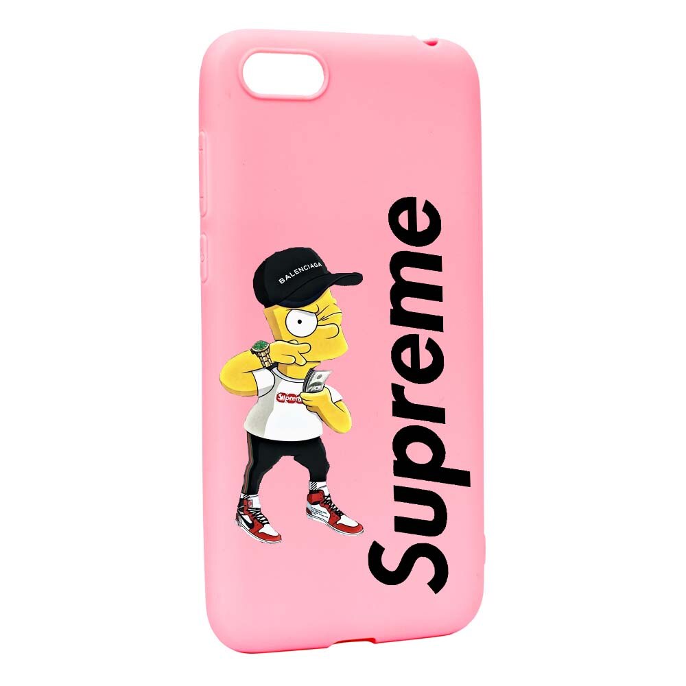 Husa de protectie Supreme, The Simpsons pentru Apple iPhone 6 / 6S, rezistenta la uzura, anti-alunecare, din silicon Premium, P258