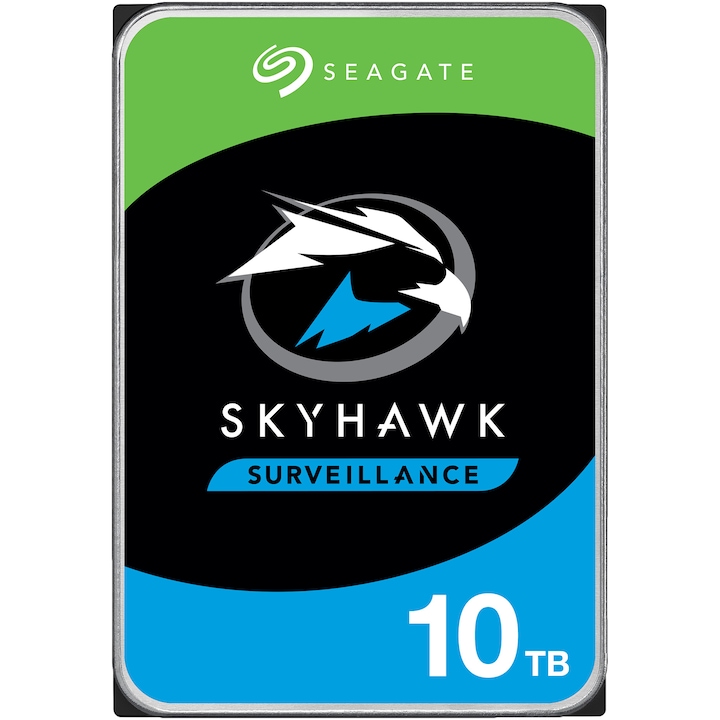 HDD Seagate® SkyHawk™ AI, 10TB, 256MB cache, SATA III