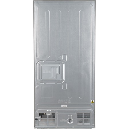 Side by side Heinner HSBS-M469MNFDX+, 469 l, Clasa A+, Full No Frost, Display touch, Control electronic, H 177.5 cm, Dark Inox