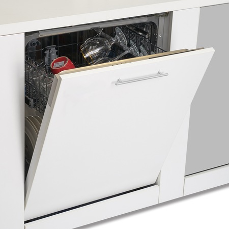 Masina de spalat vase incorporabila Heinner HDW-BI6005A++, 12 seturi, 5 programe, Clasa A++, Control electronic, Display LED, Aquastop, 60 cm