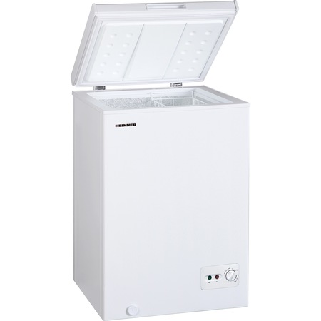 Lada frigorifica Heinner HCF-M99CA+, 99 l, Clasa A+, Sistem Convertibil Frigider/Congelator, Control mecanic, Winter Protection, Alb