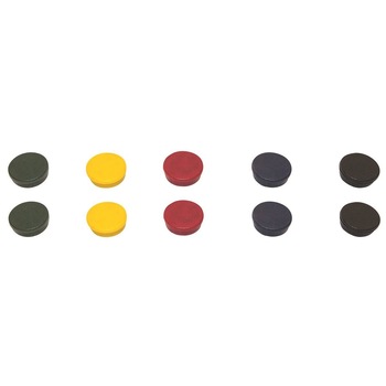 Magneti color Bi-Office, 20 mm, set de 10 bucati Magneti color Bi-Office, 20 mm, set de 10 bucati