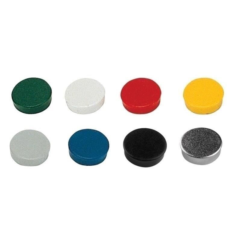 Magneti color Bi-Office, 30 mm, set de 10 bucati