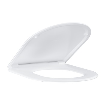 Colac WC Grohe Essence 39577000, SoftClose, eliberare rapida, Duroplast, include set fixare, Alb Colac WC Grohe Essence 39577000, SoftClose, eliberare rapida, Duroplast, include set fixare, Alb