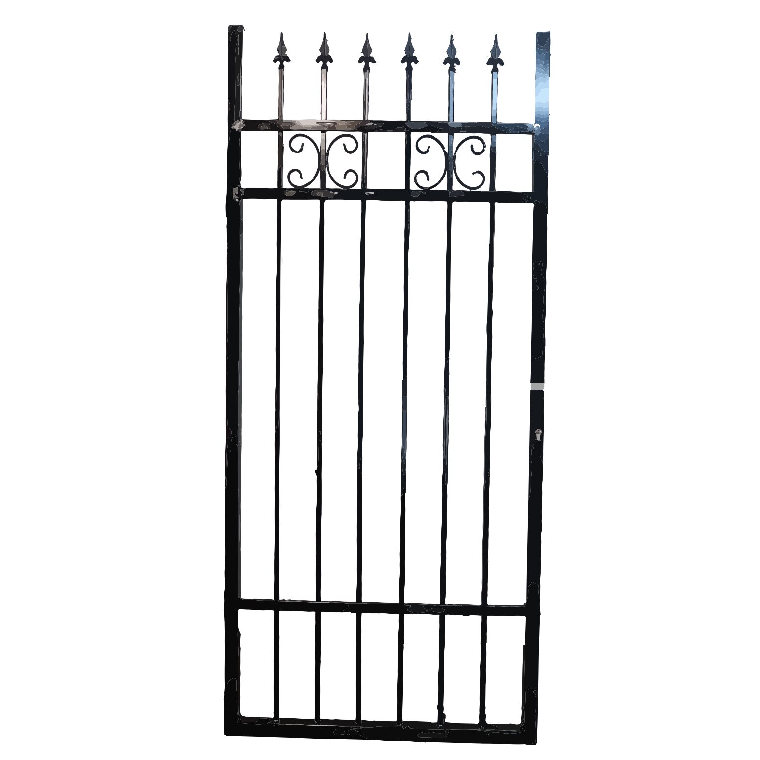 Poarta acces Pietonal, PP008, 900 mm x 2000 mm