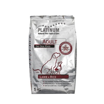 Set 3 pungi cu Hrana uscata pentru caini Platinum Natural Adult Lamb & Rice, 3 x 5 kg Set 3 pungi cu Hrana uscata pentru caini Platinum Natural Adult Lamb & Rice, 3 x 5 kg
