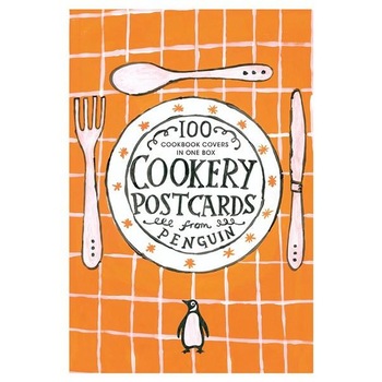 Cookery Postcards from Penguin: 100 Cookbook Covers in One Box - mai multe modele - John Hamilton Cookery Postcards from Penguin: 100 Cookbook Covers in One Box - mai multe modele - John Hamilton