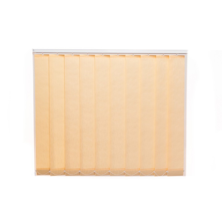 Jaluzele verticale 127 mm, Vesna 6904, crem inchis ,L 200 cm x H 170 cm,Bendaluci