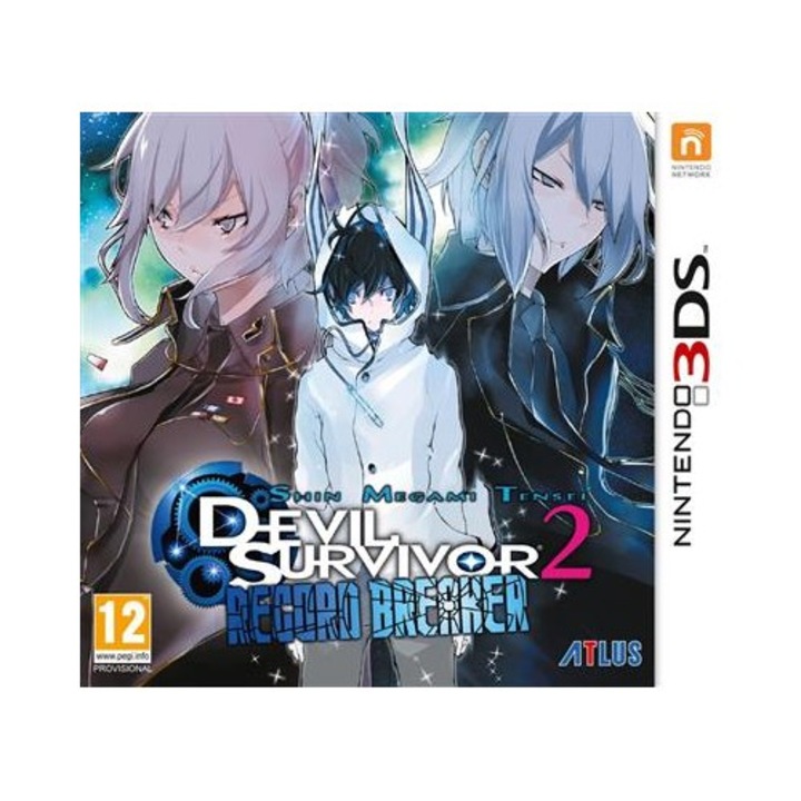 Игра ATLUS Shin Megami Tensei Devil Survivor 2 Record Breaker, за Nintendo 3DS