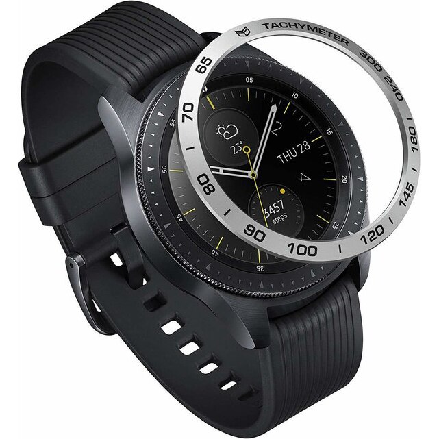 Folie de protectie Ringke Bezel Styling pentru Galaxy Gear Watch 42mm, Gri