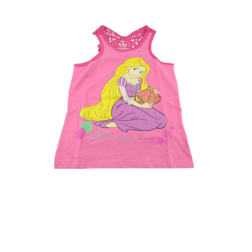 Tricou fara maneci pentru fetite Disney Printesele DISG-GVJM 42136, Multicolor, 134