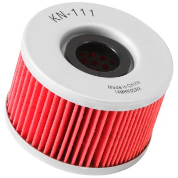 Filtru ulei K&N pentru motociclete, KN111 (HF111) Filtru ulei K&N pentru motociclete, KN111 (HF111)