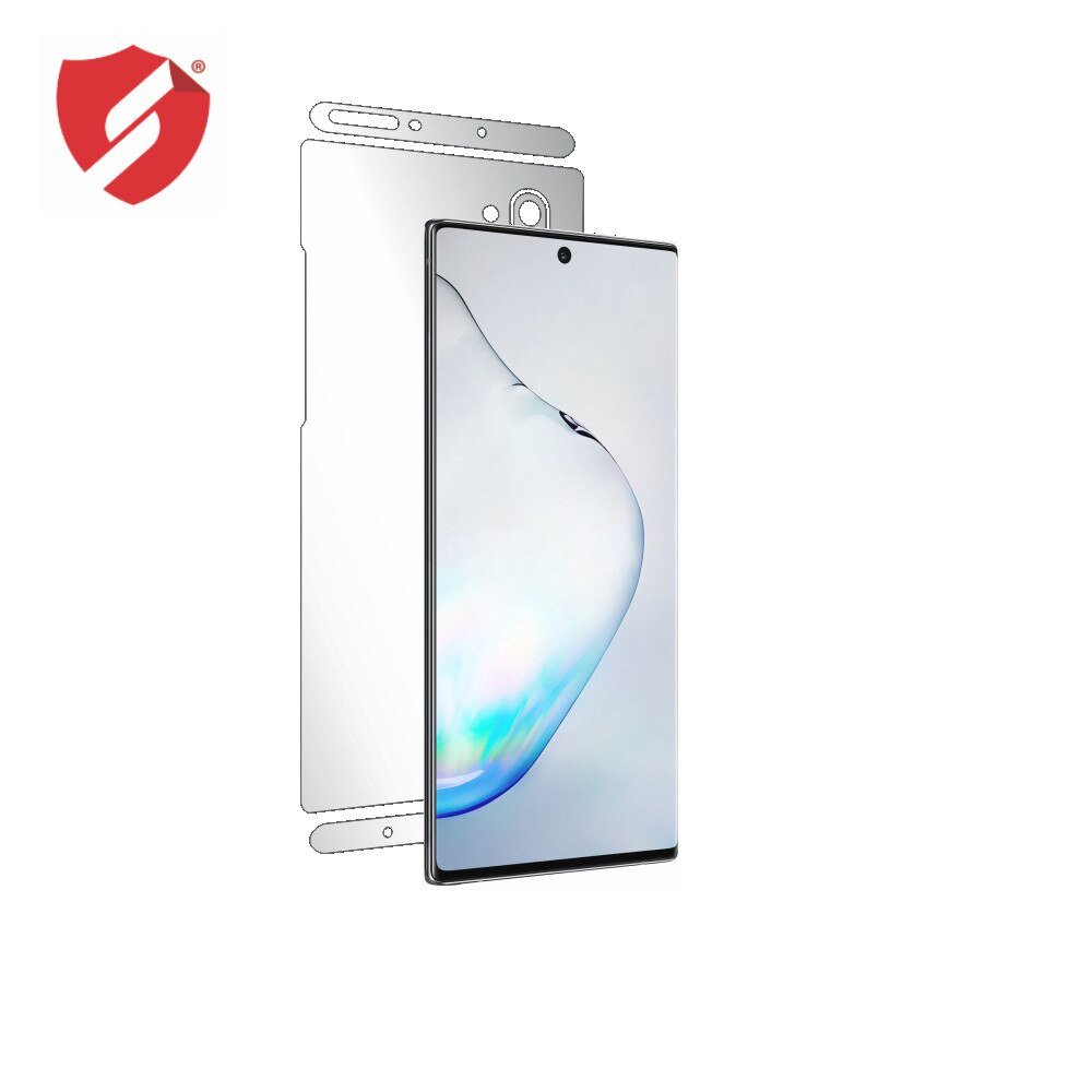 Folie Smart Protection Samsung Galaxy Note 10 spate si laterale,protectie completa spate+laterale+Smart Spray®,Smart Squeegee® si microfibra incluse