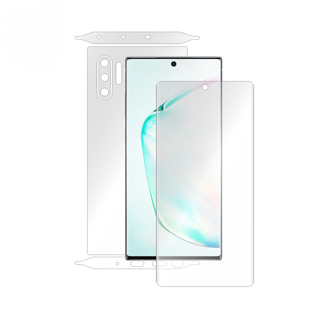 Folie Smart Protection Samsung Galaxy Note 10 fullbody,protectie completa ecran,spate si laterale+Smart Spray®,Smart Squeegee® si microfibra incluse