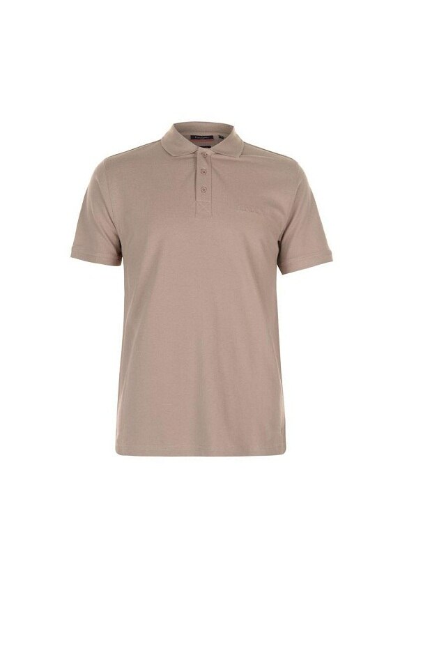 Tricou polo barbati Pierre Cardin, bej, Bej