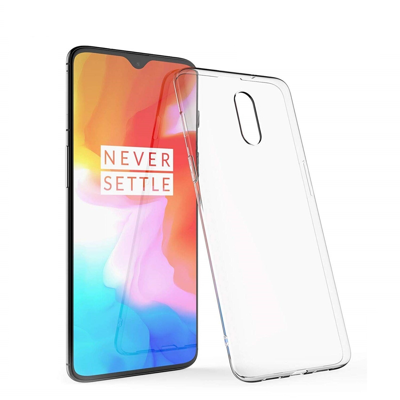 Husa de protectie din TPU high quality BIBILEL pentru OnePlus 7, protectie spate, bumper, capac de protectie, Transparent, BBL935