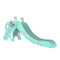 tobogan pentru copii novokids elephant  pentru interior si exterior 191 centimetri panta alunecare maxim 40 kg cos de baschet inclus  albastru imagen 27_0_
0